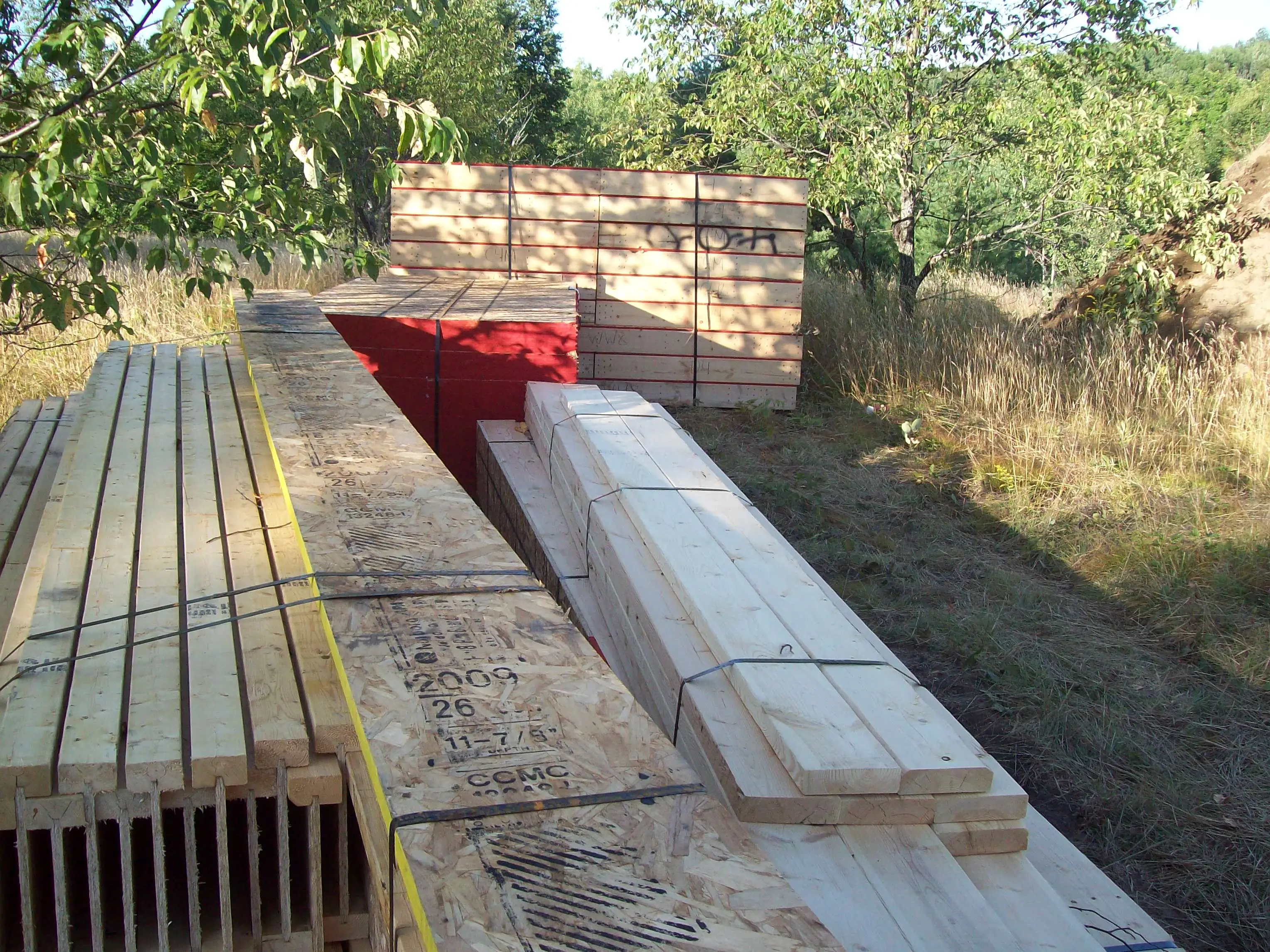 Prefab framing Delivered